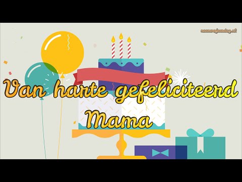 Gefeliciteerd MAMA 🎈 | FIJNE VERJAARDAG! 🎉 #naamverjaardag