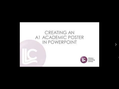 Create A1 Poster in PowerPoint