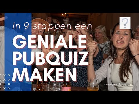 9 stappen om zelf een geniale pubquiz te maken | De Andere Quiz