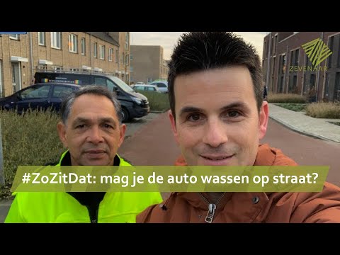 Zo Zit Dat: mag je de auto wassen op straat?