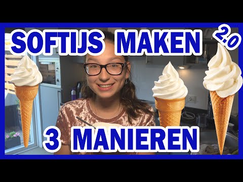 SOFTIJS MAKEN 2.0 MET KLEUR OP DRIE VERSCHILLENDE MANIEREN - #307