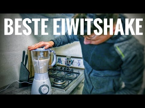 Zelfgemaakte EIWITSHAKE voor je SPIERGROEI