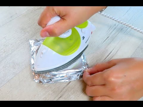 How to make a toast with the iron: a special trick