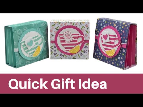 How to Make a Tea Bag Gift Box You Will Love to Give!