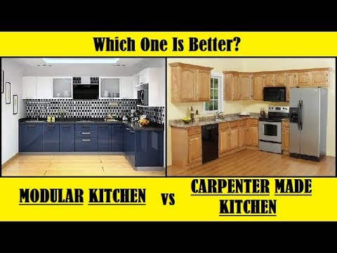 Modular Kitchen VS Carpenter Made Kitchen - Which one is better?