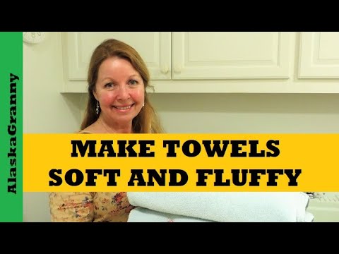 Make Towels Soft And Fluffy Again - Laundry Tips Tricks Hacks
