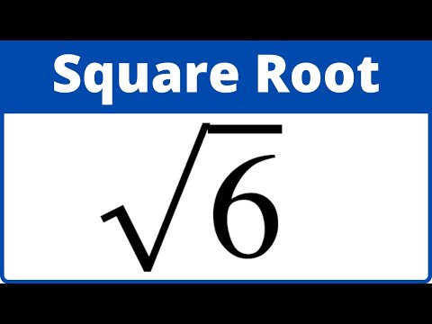 Square Root of 6