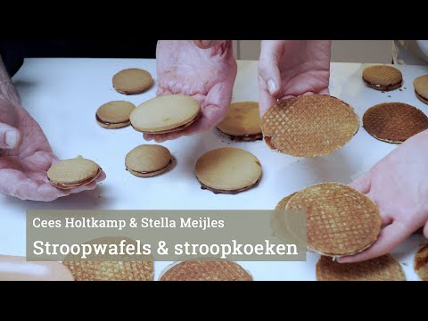 Stroopwafels en stroopkoeken maken met Cees & Stella