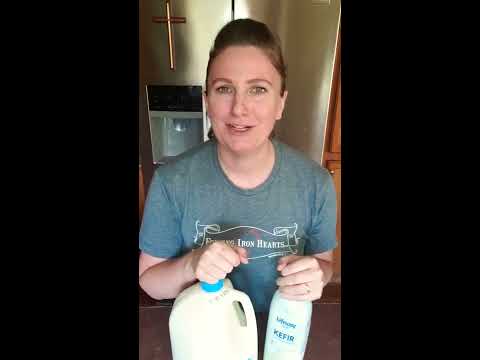 Make Milk Kefir Without Grains - Two ingredient recipe that will BLOW YOUR MIND!!!