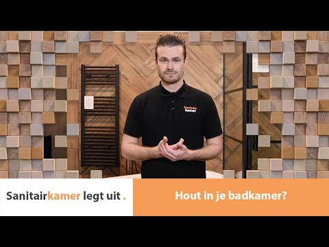 Hout in je badkamer? | Sanitairkamer.nl