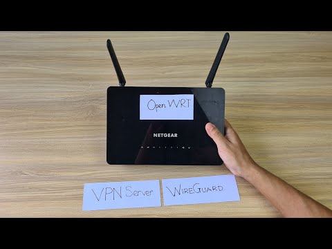 Create VPN server on old Router | WireGuard