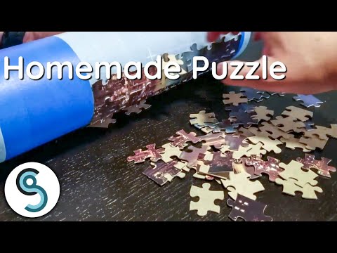 Making a Custom Puzzle Using a Cricut Vinyl Cutter, Printer, and a Cereal Box