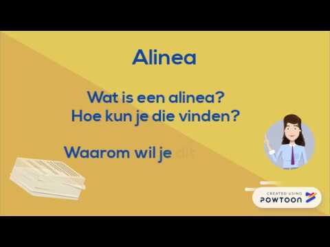 Wat is een alinea?