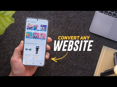 Convert Your Website into a Mobile App REALLY EASILY!