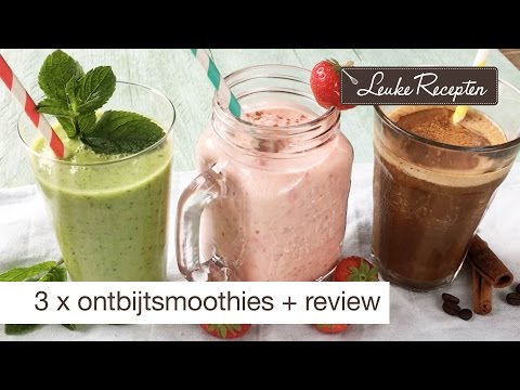 3 x ontbijtsmoothies