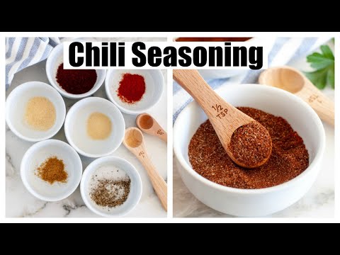 Homemade Chili Seasoning// How to make chili seasoning