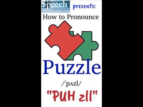 How to Pronounce Puzzle