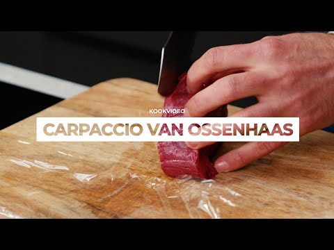 Zelf Carpaccio van Ossenhaas maken