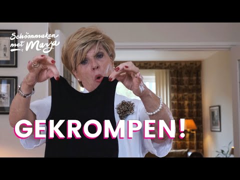 Gekrompen kleding herstellen 👚 Schoonmaken met Marja Middeldorp