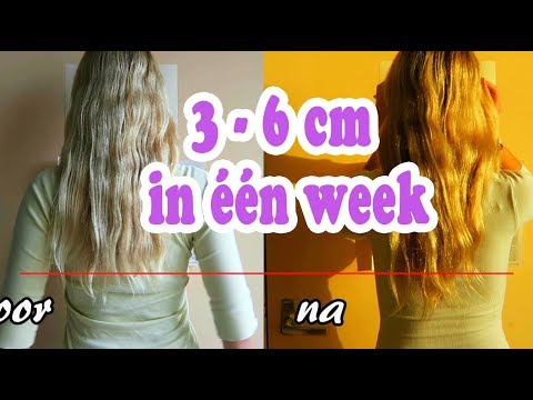 JE HAAR 3 - 6 CM LATEN GROEIEN IN 1 WEEK