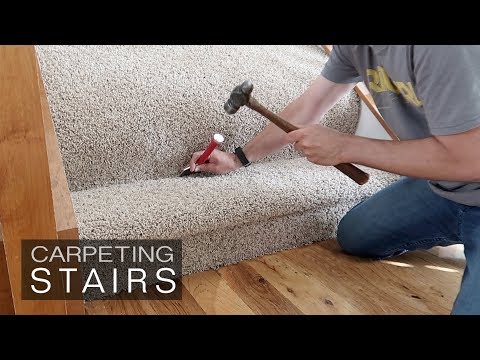 How to Install Carpet on Stairs - how hard is it?