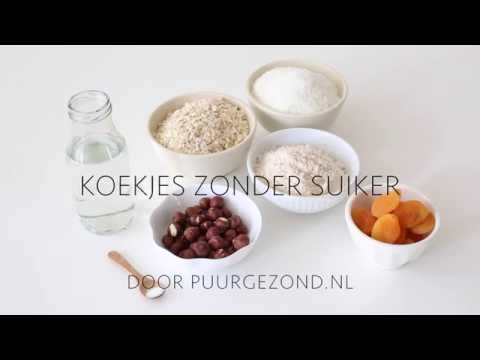 Hoe maak je koekjes zonder suiker? Puurgezond