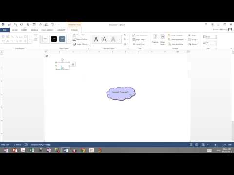 how to make a mindmap using word