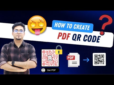 How to Convert PDF into QR code | How to make a QR code for a PDF, JPG or PNG File Type 2022 🔥🔥
