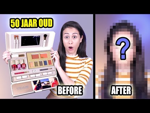 IK VOND EN TESTTE EEN 50 JAAR OUDE MAKE-UP SET! || Fan Friday