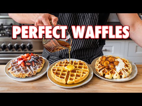 Perfect Homemade Waffles (Mochi Vs. Belgian)