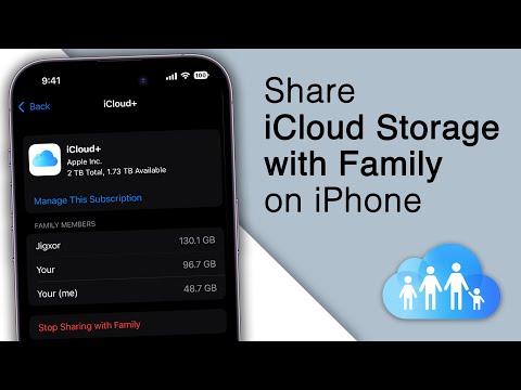 How to Share iCloud Storage with Family on iPhone!