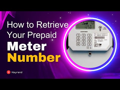 How to Check Your Prepaid Electricity Meter Number