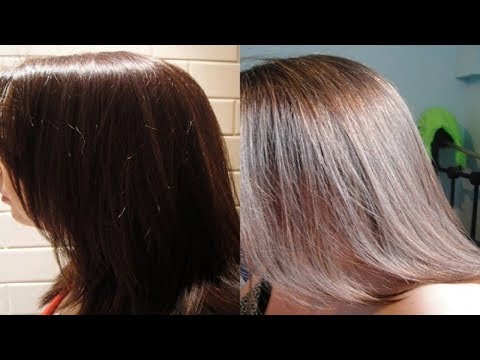 How to Lighten Dyed Hair That is Too Dark.