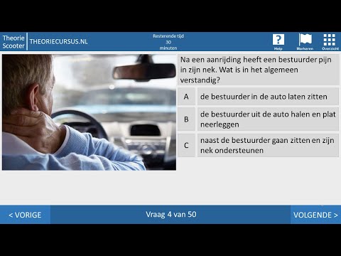 Scootertheorie - Theorie examen scooter, hoe gaat dat bij het CBR?