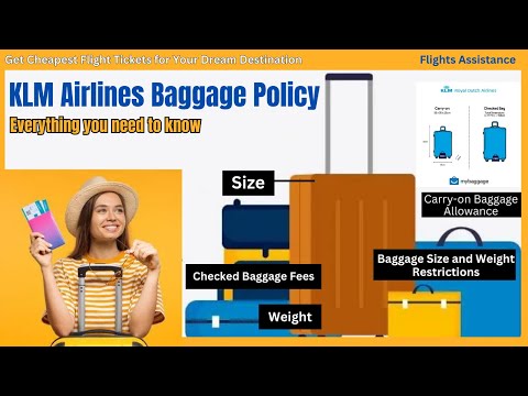 KLM Airlines Baggage Policy || Everything you need to know