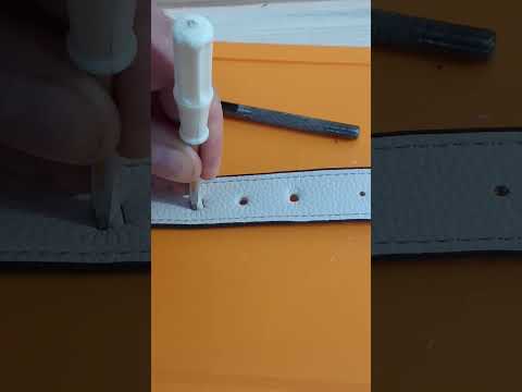 Make a HOLE in BELT: Sewing Hacks