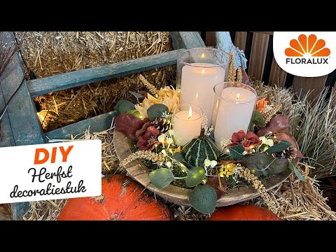 Floralux DIY: Een herfst decoratiestuk